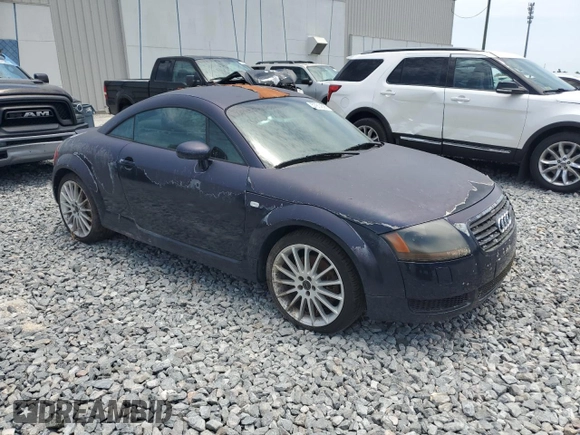 2002 Audi TT ALMS Edition with VIN TRUWT28N321004981, listed as a Copart auction lot 57914595 with 105,522 mi miles and Clean title. Bid and sale history available at DreamBid. Image 4.