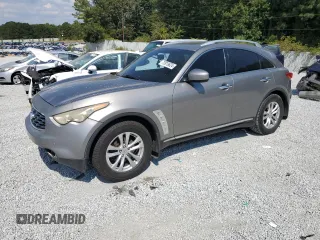 2010 Infiniti FX35 with VIN JN8AS1MU0AM802208, listed as a Copart auction lot 72819624 with 355,165 mi miles and Salvage Title. Bid and sale history available at carsss.com. Image 1.