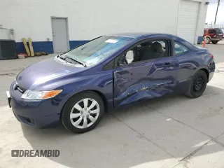 2008 Honda Civic Cpe LX with VIN 2HGFG12608H540888, listed as a Copart auction lot 51320165 with 114,292 mi miles and Salvage Title. Bid and sale history available at carsss.com. Image 1.