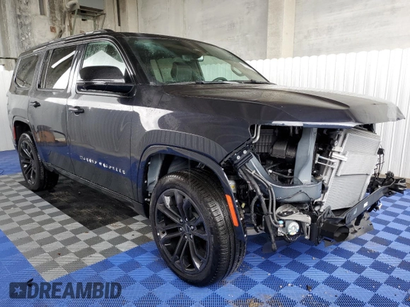 2024 Jeep Grand Wagoneer Series II Obsidian с VIN 1C4SJVFP8RS107239, выставлен на аукционе Copart как лот 75010214 с пробегом 429 миль миль и Чистый • Clean title. История ставок и продаж доступна на DreamBid. Изображение 4.