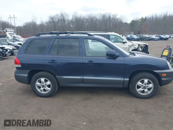 2005 Hyundai Santa Fe GLS with VIN KM8SC13D55U927740, listed as a IAAI auction lot 41716268 with 67,998 mi miles. Bid and sale history available at carsss.com. Image 13.