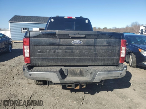 2021 Ford F-350 XL with VIN 1FT7W3BT8MEC96349, listed as a Copart auction lot 49787435 with 40,261 mi miles and Salvage Title. Bid and sale history available at DreamBid. Image 6.