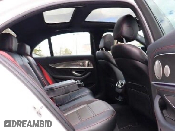 2021 Mercedes-Benz E 53 AMG with VIN W1KZF6BB6MB0058XX, listed as a Copart auction lot 55279265 with 17,051 mi miles and Clean Title. Bid and sale history available at DreamBid. Image 6.
