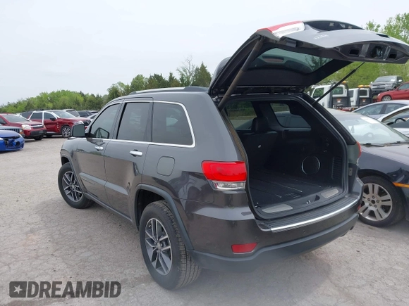 2017 Jeep Grand Cherokee Limited with VIN 1C4RJEBG7HC743311, listed as a IAAI auction lot 42075924 with 94,948 mi miles and . Bid and sale history available at DreamBid. Image 3.