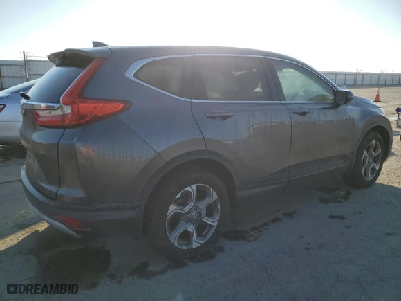 2017 Honda CR-V EX with VIN 7FARW1H55HE040975, listed as a Copart auction lot 42778195 with 0 mi miles and Salvage Title. Bid and sale history available at carsss.com. Image 3.