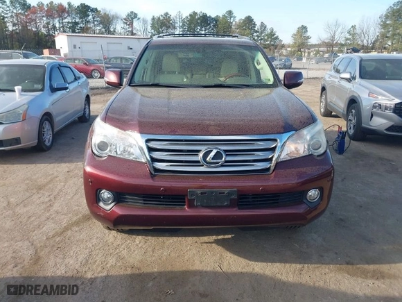 2011 Lexus GX 460 with VIN JTJBM7FX4B5030731, listed as a IAAI auction lot 41927548 with NaN miles. Bid and sale history available at carsss.com. Image 12.
