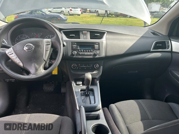 2017 Nissan Sentra S with VIN 3N1AB7AP4HY385568, listed as a Copart auction lot 54364455 with 124,776 mi miles and Clean Title. Bid and sale history available at carsss.com. Image 9.