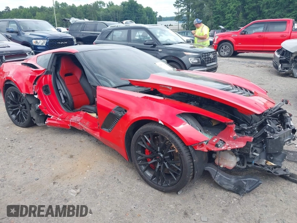 2016 Chevrolet Corvette Z06 3LZ with VIN 1G1YU2D66G5605051, listed as a IAAI auction lot 42477046 with 77,980 mi miles and . Bid and sale history available at DreamBid. Image 1.