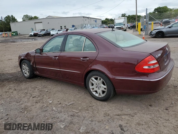 2003 Mercedes-Benz E-Class 3.2L with VIN WDBUF65J93A336750, listed as a Copart auction lot 73595164 with 0 mi miles and Salvage Title. Bid and sale history available at carsss.com. Image 2.