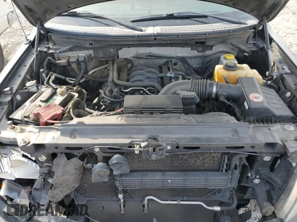 2014 Ford F-150 XL with VIN 1FTFW1CF4EFC47718, listed as a Copart auction lot 47552235 with 316,373 mi miles and Salvage title. Bid and sale history available at DreamBid. Image 11.