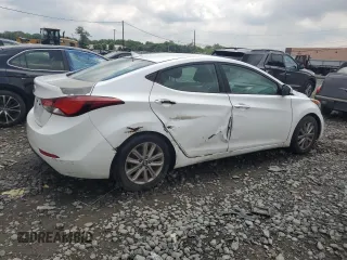 2015 Hyundai Elantra SE with VIN 5NPDH4AEXFH634911, listed as a Copart auction lot 62707805 with 133,676 mi miles and Salvage title. Bid and sale history available at DreamBid. Image 3.