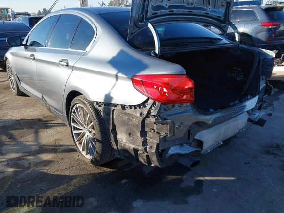 2017 BMW 5 Series 530i with VIN WBAJA5C35HG894968, listed as a IAAI auction lot 41060221 with 119,435 mi miles and . Bid and sale history available at DreamBid. Image 3.