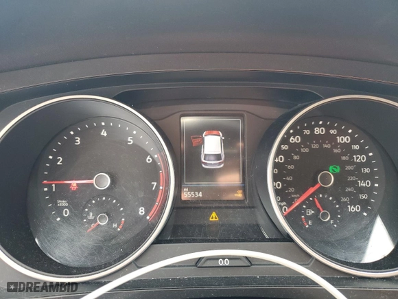 2019 Volkswagen Tiguan SE with VIN 3VV2B7AXXKM101524, listed as a Copart auction lot 49602425 with 55,534 mi miles and Salvage Title. Bid and sale history available at carsss.com. Image 9.