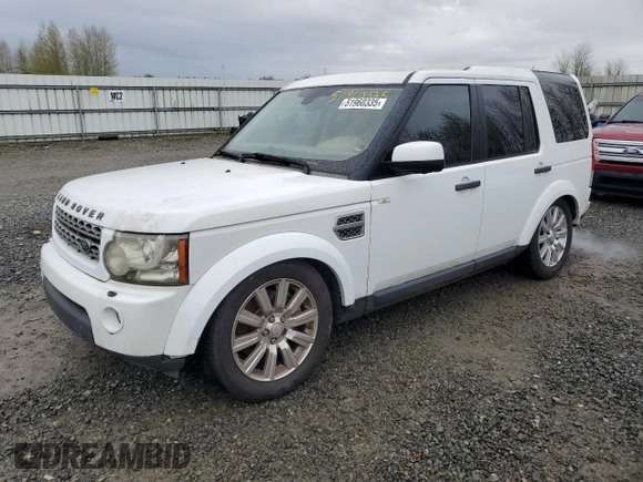 2011 Land Rover LR4 HSE with VIN SALAG2D44BA559436, listed as a Copart auction lot 51960335 with 109,640 mi miles and Clean title. Bid and sale history available at DreamBid. Image 1.