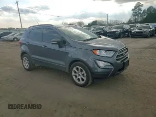 2021 Ford EcoSport SE with VIN MAJ3S2GE3MC449686, listed as a Copart auction lot 47084515 with 46,746 mi miles and Salvage Title. Bid and sale history available at carsss.com. Image 12.
