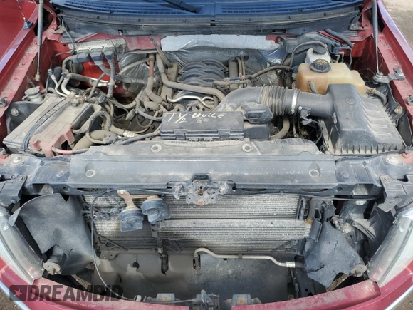 2013 Ford F-150 XL with VIN 1FTFX1EF0DFB86523, listed as a Copart auction lot 53498135 with 460,305 mi miles and Salvage title. Bid and sale history available at DreamBid. Image 11.
