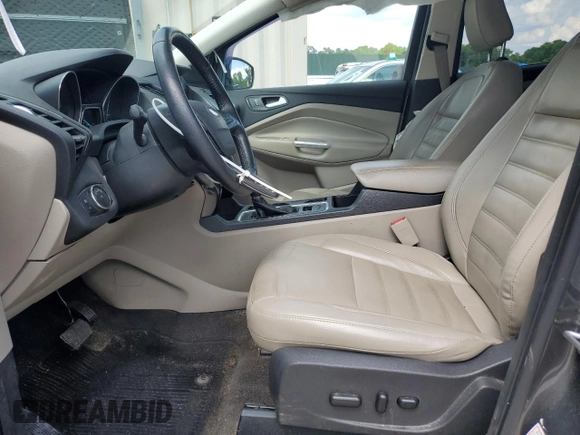 2018 Ford Escape Titanium with VIN 1FMCU0J93JUB20136, listed as a Copart auction lot 56841065 with 129,954 mi miles and Salvage title. Bid and sale history available at DreamBid. Image 7.