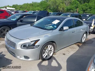 2009 Nissan Maxima 3.5 SV w/Sport Pkg with VIN 1N4AA51E49C803825, listed as a IAAI auction lot 42023733 with 291,039 mi miles. Bid and sale history available at carsss.com. Image 2.