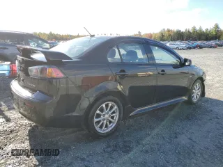 2010 Mitsubishi Lancer ES with VIN JA32U2FU9AU601614, listed as a Copart auction lot 73655874 with 285,563 mi miles and Clean Title. Bid and sale history available at carsss.com. Image 3.
