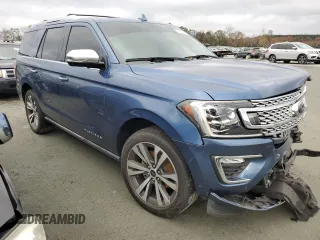 2020 Ford Expedition Platinum с VIN 1FMJU1LT6LEA09759, выставлен на аукционе Copart как лот 81695744 с пробегом 74 387 миль миль и Списание • Salvage title. История ставок и продаж доступна на DreamBid. Изображение 4.