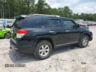 2013 Toyota 4Runner SR5 with VIN JTEZU5JR4D5052340, listed as a Copart auction lot 61809055 with 143,134 mi miles and Salvage title. Bid and sale history available at DreamBid. Image 3.