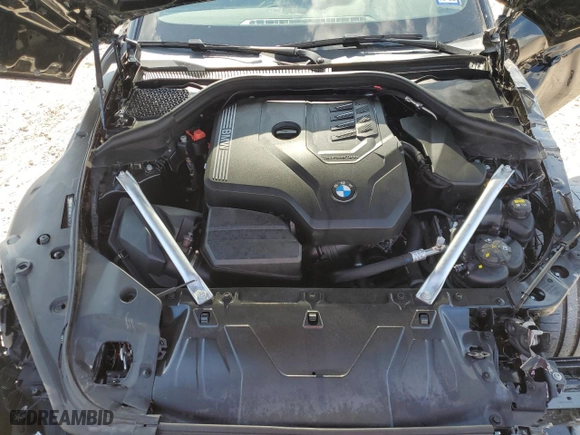 2022 BMW Z4 sDrive30i with VIN WBAHF3C05NWX43513, listed as a Copart auction lot 53292655 with 9,657 mi miles and Salvage Title. Bid and sale history available at carsss.com. Image 11.