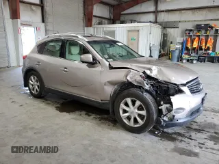 2009 Infiniti EX Journey with VIN JNKAJ09F89M951835, listed as a Copart auction lot 71308344 with 121,617 mi miles and Salvage Title. Bid and sale history available at carsss.com. Image 4.