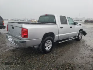 2005 Dodge Dakota SLT with VIN 1D7HE48N05S250870, listed as a Copart auction lot 48611265 with 73,177 mi miles and Salvage Title. Bid and sale history available at DreamBid. Image 3.