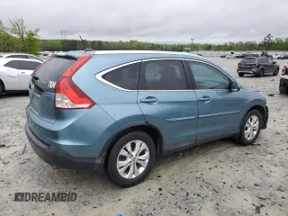 2013 Honda CR-V EX-L with VIN 5J6RM3H74DL042149, listed as a Copart auction lot 51733115 with 197,198 mi miles and Salvage Title. Bid and sale history available at DreamBid. Image 3.