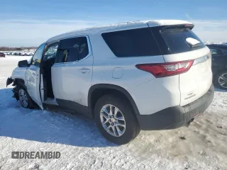 2021 Chevrolet Traverse LT Cloth with VIN 1GNERGKW3MJ207382, listed as a Copart auction lot 88462465 with 56,762 mi miles and Non Repairable. Bid and sale history available at carsss.com. Image 2.
