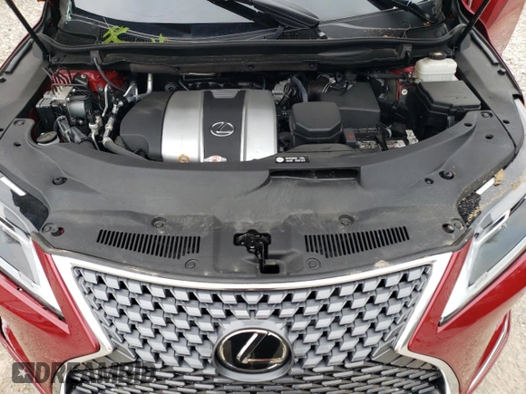 2022 Lexus RX with VIN 2T2HZMDA3NC331425, listed as a Copart auction lot 66683604 with 26,743 mi miles and Salvage Title. Bid and sale history available at carsss.com. Image 12.