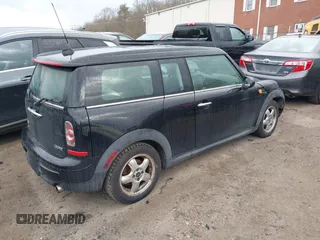 2011 MINI Clubman with VIN WMWZF3C59BT187879, listed as a IAAI auction lot 38976346 with 135,668 mi miles and . Bid and sale history available at DreamBid. Image 4.