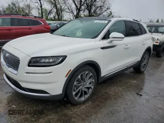 2022 Lincoln Nautilus Reserve with VIN 2LMPJ8K98NBL15401, listed as a Copart auction lot 51701315 with 57,523 mi miles and Salvage title. Bid and sale history available at DreamBid. Image 1.