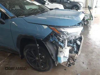 2022 Toyota RAV4 Hybrid SE with VIN 4T3T6RFV3NU089343, listed as a IAAI auction lot 41223554 with 50,589 mi miles and . Bid and sale history available at DreamBid. Image 6.