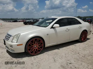 2005 Cadillac STS with VIN 1G6DW677550154672, listed as a Copart auction lot 61236154 with 90,205 mi miles and Clean Title. Bid and sale history available at DreamBid. Image 1.