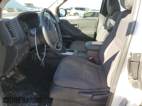2024 Nissan Frontier S with VIN 1N6ED1CL6RN656660, listed as a Copart auction lot 85485104 with 26,139 mi miles and Salvage title. Bid and sale history available at DreamBid. Image 7.