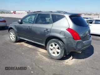 2005 Nissan Murano SL z VIN JN8AZ08W15W426016, wystawiony jako IAAI lot #42427620 z przebiegiem 231 539 mil mil oraz . Historia ofert i sprzedaży dostępna na DreamBid. Obrazek 3.