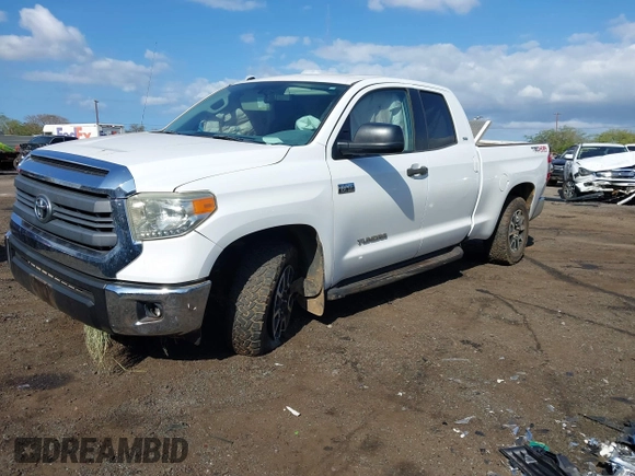 2014 Toyota Tundra 4WD Truck SR with VIN 5TFUY5F1XEX385475, listed as a IAAI auction lot 41563188 with 135,310 mi miles. Bid and sale history available at carsss.com. Image 18.