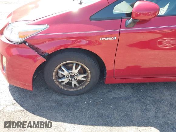 2010 Toyota Prius II with VIN JTDKN3DU9A0200417, listed as a IAAI auction lot 42250790 with 147,470 mi miles and . Bid and sale history available at DreamBid. Image 12.