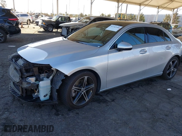 2020 Mercedes-Benz A 220 with VIN W1K3G4EB5LJ202704, listed as a IAAI auction lot 41242166 with 46,345 mi miles and . Bid and sale history available at DreamBid. Image 2.