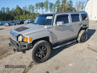 2007 Hummer H3 SUV with VIN 5GTDN13E478120727, listed as a Copart auction lot 79502354 with 151,598 mi miles and Salvage Title. Bid and sale history available at DreamBid. Image 1.