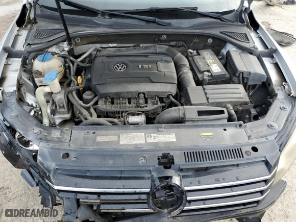 2015 Volkswagen Passat 1.8T SE w/Sunroof & Nav with VIN 1VWBT7A36FC065053, listed as a Copart auction lot 88753275 with NaN miles and Salvage Title. Bid and sale history available at carsss.com. Image 12.