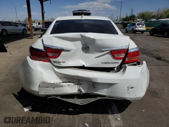 2015 Buick Verano с VIN 1G4PP5SK4F4218543, выставлен на аукционе Copart как лот 53806615 с пробегом 60 906 миль миль и Списание • Salvage title. История ставок и продаж доступна на DreamBid. Изображение 6.