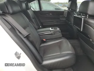 2015 BMW 7 Series 750Li with VIN WBAYE8C5XFD781554, listed as a Copart auction lot 80150903 with 60,919 mi miles and . Bid and sale history available at DreamBid. Image 10.
