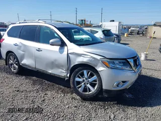 2013 Nissan Pathfinder SL z VIN 5N1AR2MM8DC679101, wystawiony jako IAAI lot #42100689 z przebiegiem 140 695 mil mil oraz . Historia ofert i sprzedaży dostępna na DreamBid. Obrazek 1.