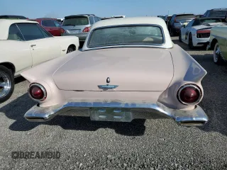 1957 Ford Thunderbird with VIN D7FH309658, listed as a Copart auction lot 75299494 with 50,865 mi miles and Salvage Title. Bid and sale history available at DreamBid. Image 6.