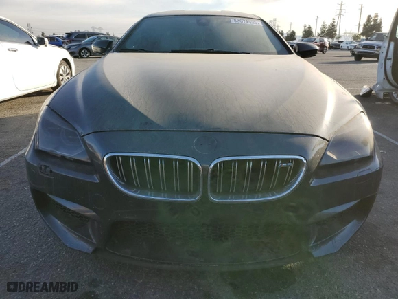 2014 BMW M6 with VIN WBS6C9C56ED467459, listed as a Copart auction lot 88674535 with 95741 miles and Salvage Title. Bid and sale history available at carsss.com. Image 5.