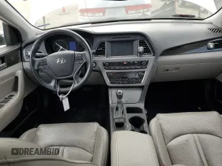 2017 Hyundai Sonata Sport with VIN 5NPE34AF2HH592961, listed as a Copart auction lot 77575494 with 77,318 mi miles and Salvage Title. Bid and sale history available at DreamBid. Image 8.