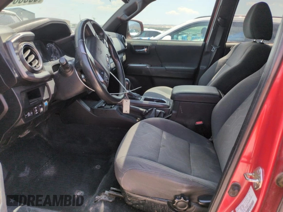 2017 Toyota Tacoma SR5 with VIN 3TMCZ5ANXHM066705, listed as a Copart auction lot 60560425 with 155,703 mi miles and Salvage title. Bid and sale history available at DreamBid. Image 7.