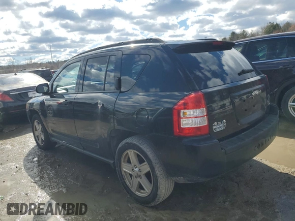 2007 Jeep Compass Sport with VIN 1J8FF47W17D168087, listed as a Copart auction lot 46743875 with 125,024 mi miles and Clean Title. Bid and sale history available at carsss.com. Image 2.